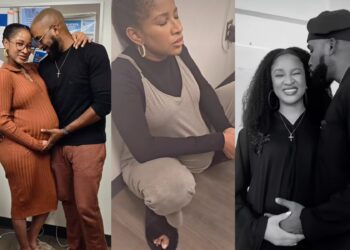 “I was nervous about becoming a husband and a father, but you made it easy”- Banky W and Adesua Etomi Mark 7th Wedding Anniversary with Heartfelt Messages