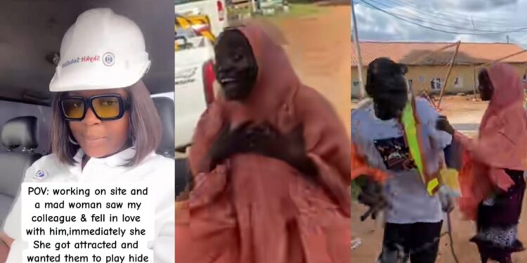 Woman Witnesses Unbelievable Scene as Mentally Ill Lady Falls in Love with Coworker at First Sight