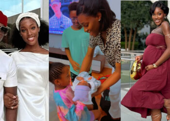 Paul Okoye’s shares lovely video of his new wife, Ifeoma, as they welcomed their new born baby to their family