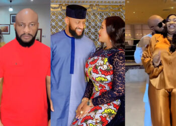 “If my posts offends you, hug transformer. If I post my wife one million times on my page, how does it concern You. You wey hide your marriage inside house you no still divorce? Your wife no leave you? Did you buy data for me or is she your wife?” Yul Edochie  Looses coolness as he called out his brother Linc, Edochie after he speaks on how his family feels about Yul’s second marriage in an interview. 