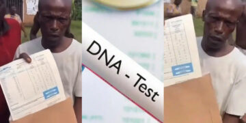 Nigerian man cries out for help after DNA test proves that he his not the biological father of the only 8 years old son he thought he have