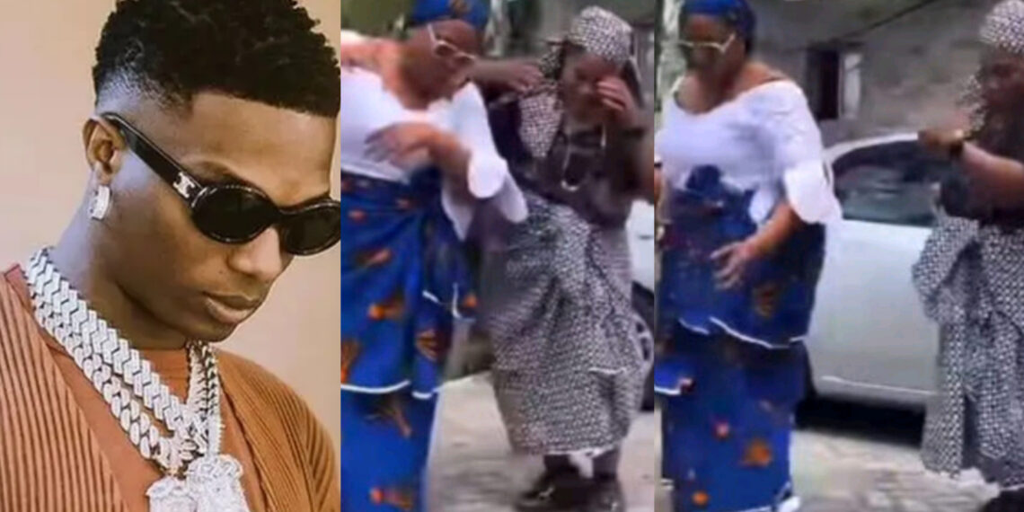 elderly women stir reactions  as they display amazing dancing skills to Wizkid latest song
