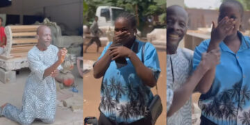 I was not expecting this from my boss  – Lady says as she get a surprise engagement from her boss. 