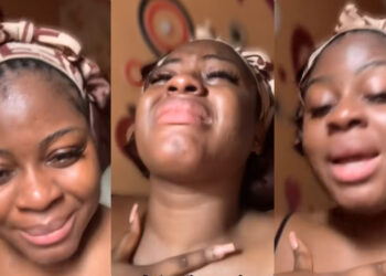 Never You Trust Any Man – Lady Says as She Cries Out Bitterly After Boyfriend Impregnated Another Girl