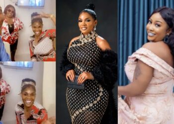 “Queen mother for a reason”- Iyabo Ojo Wins Hearts with Hospital Visit to Recovering Colleague Tope Osoba
