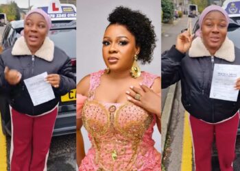 “All thanks to God Almighty and my amazing instructor”- Actress Liz Da Silva Overjoyed After Passing UK Driving Test