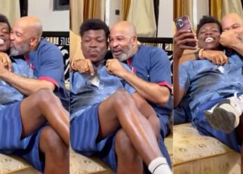 Yemi Solade’s Rom@ntic Scene with Male Actor Sparks Outrage (VIDEO)