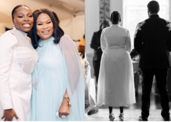 CONGRATULATIONS! Sola Sobowale Shares More Photos from Daughter’s Wedding
