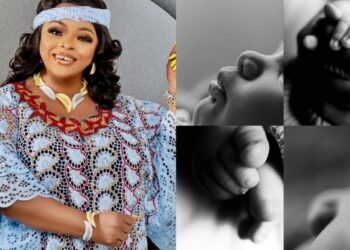 CONGRATS! Dayo Amusa Welcomes Baby Boy, Shares Adorable Photos
