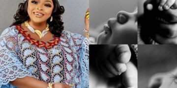 CONGRATS! Dayo Amusa Welcomes Baby Boy, Shares Adorable Photos