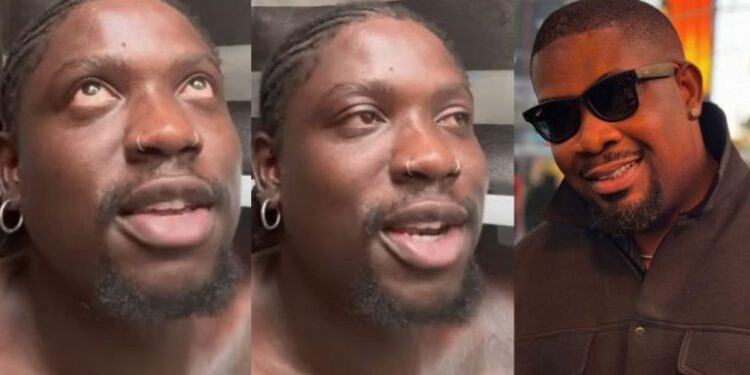 After receiving N100M, VDM loses it completely as Don Jazzy gives him another huge money he has never received before in his life (Video)