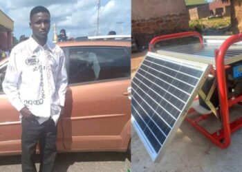 Nigerian Final-Year Student Creates Fuel-Free Solar Generator