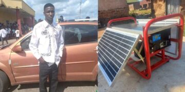 Nigerian Final-Year Student Creates Fuel-Free Solar Generator