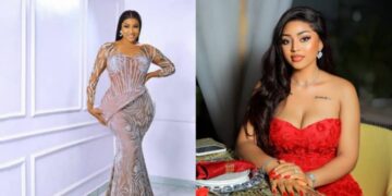 Regina Daniels stop there long time beef Angela Okorie