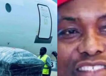 “Wealth matters not in the end” – Man reacts to arrival of Sen. Ubah’s body