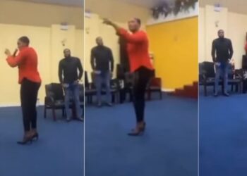 “Some of you refused to contribute for my birthday, May God pun!sh you”- Pastor’s wife ra!ns curs£s on her congregation for not contributing money for her birthday