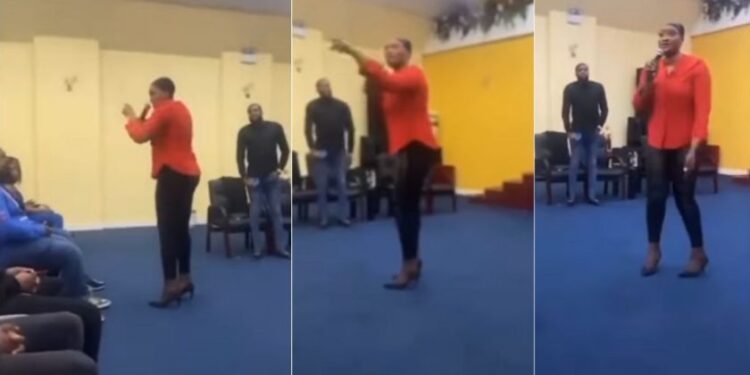 “Some of you refused to contribute for my birthday, May God pun!sh you”- Pastor’s wife ra!ns curs£s on her congregation for not contributing money for her birthday