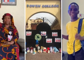 RIP! Two years after the loss of her youngest son, Sylvester Oromoni Jr, the mother of the late Dowen College student has passed away