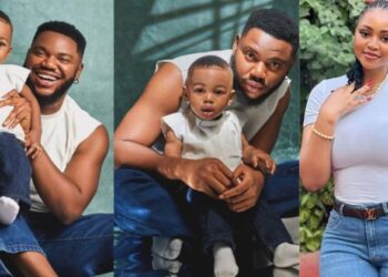 “She Don Miss Him”- Regina Daniels Reacts to Ex-Lover Somadina Adinma’s Heartwarming Photos with Son