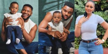 “She Don Miss Him”- Regina Daniels Reacts to Ex-Lover Somadina Adinma’s Heartwarming Photos with Son