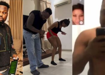 Egungun finally reacts after a video of him exposing his pr!vate p@rts to a lady got le@ked online 