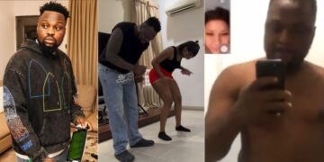 Egungun finally reacts after a video of him exposing his pr!vate p@rts to a lady got le@ked online 