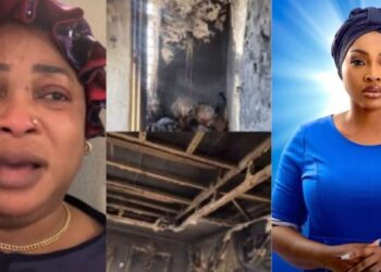 “Please I’m begging, stop trolling Mercy Aigbe  She is going through a lot right now with her house”– Kemi Afolabi tearfully begs Nigerians