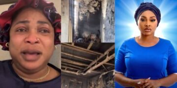 “Please I’m begging, stop trolling Mercy Aigbe She is going through a lot right now with her house”– Kemi Afolabi tearfully begs Nigerians