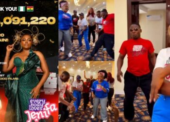 Funke Akindele Celebrates as “Everybody Loves Jenifer” Grosses Over N1B