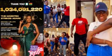Funke Akindele Celebrates as “Everybody Loves Jenifer” Grosses Over N1B