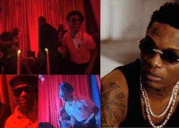 “Please Off your camera”Wizkid’s Playful Moment at Private Event Leaves Fans in Stitches