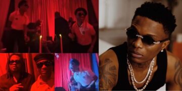 “Please Off your camera”Wizkid’s Playful Moment at Private Event Leaves Fans in Stitches