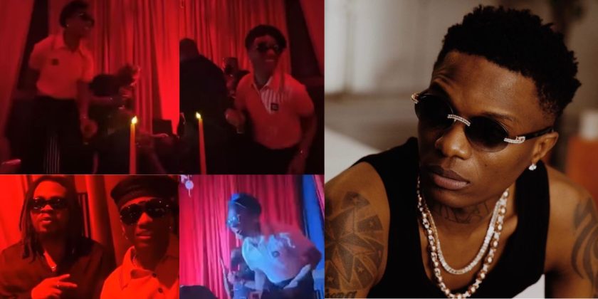 “Please Off your camera”Wizkid’s Playful Moment at Private Event Leaves Fans in Stitches
