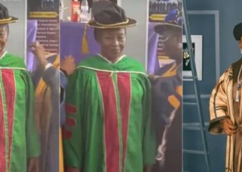 Actress Patience Ozokwo over the moon as she bags honorary doctorate degree from UNILAG (Video)