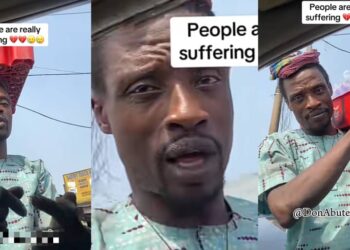 Elderly Man Selling Pure Water Moves Many to Tears with Emotional Plea for Help