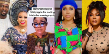 “Why Will You Invite Fola To Your Movie Premiere, Despite Everything She Did to my Husband, Mercy You’re wicked” – Lizzy Anjorin Blast Mercy Aigbe For Inviting her Husband Ex-Girlfriend Fola to her Movie Premier 