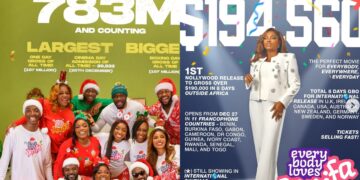 “001 Of Nollywood”- Funke Akindele Breaks Box Office Records with Latest Film