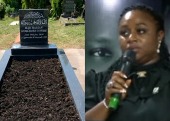 emotional moment lady shared tears at Candle Night of Onuoha Ikechukwu Kingsley who supposed to be in Dallas, Texas in 2025.
