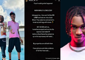 Return my thing or i will expose details on how you wanted to kpai mohbad “Dancer Lil Smart Accuses Naira Marley and Zinolesky of  abducting him forcefully and Threatens to Expose Their Involvement in Mohbad’s Death”
