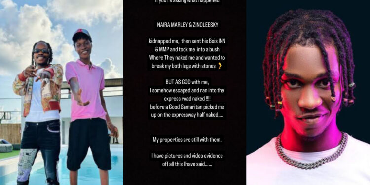 Return my thing or i will expose details on how you wanted to kpai mohbad “Dancer Lil Smart Accuses Naira Marley and Zinolesky of  abducting him forcefully and Threatens to Expose Their Involvement in Mohbad’s Death”