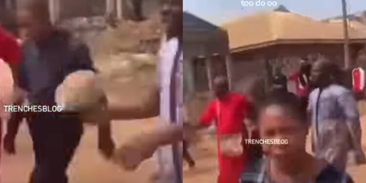 Nigeria Pastor get sympathy from social media, after being paraded, and being panel beating at the street for allegedly going to bed with married woman.