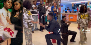 TikToker peller his on the trend as he finally engaged his longtime girlfriend Jarvis. 