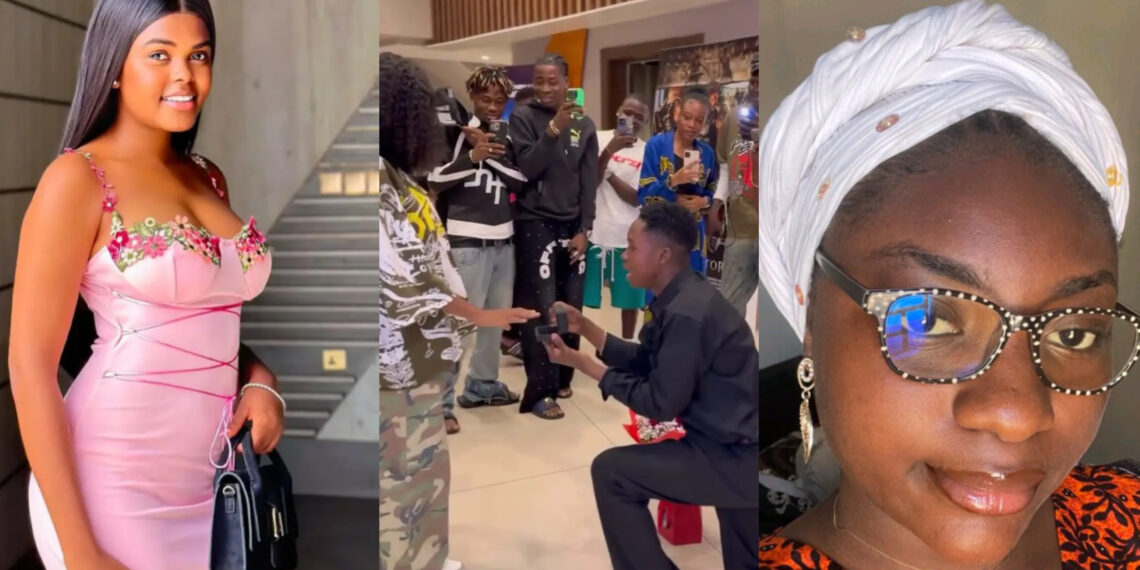 I need this girl’s mother to beat her blue and black and send her back to school – Nigerian Lady Stir controversy online after urging Jarvis’ mom to send her back to school following Peller’s open proposal.