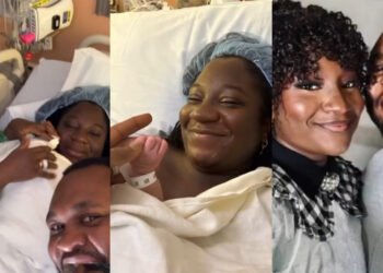 Congratulations trail as Deborah Paul Enenche and her husband, Sam Hawthorn welcomes their baby boy. 