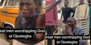 Egbon Adugbo Emotional Moment’s Giving Their Life to Christ at Ojuelegba, Lagos