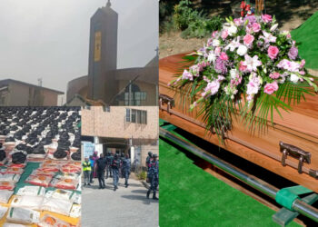 Heartbreaks as Ten people confirmed de@d in a stampede at the Holy Trinity Catholic Church, during the distribution of free Christmas food. 