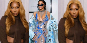 While are we listening to gospel songs on the way to club-Tiwa Savage And Toke Makinwa slam Driver For Playing Worship Songs While Taking Them To Nightclub