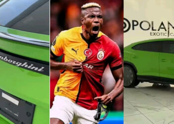 Victor Osimhen didn’t give up, as he round up the year in exotic style with the acquisition of a 2022 Lamborghini Urus.