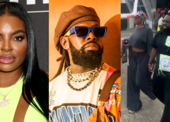 “Who una wan come leave Nigerian girls for” – Reactions as famous singer, Timaya and American reality star, Brooke Bailey are spotted together, days after Burna Boy flew Chloe Bailey into Lagos
