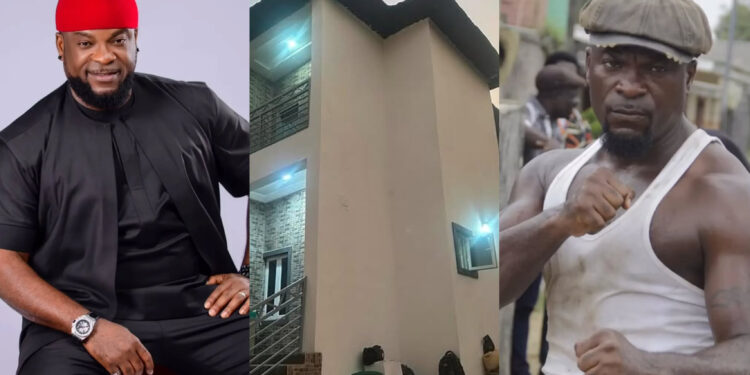 Congratulations trails as popular Nollywood Actor, Emma Labista Gifts himself aLuxurious Mansion as Christmas Gift